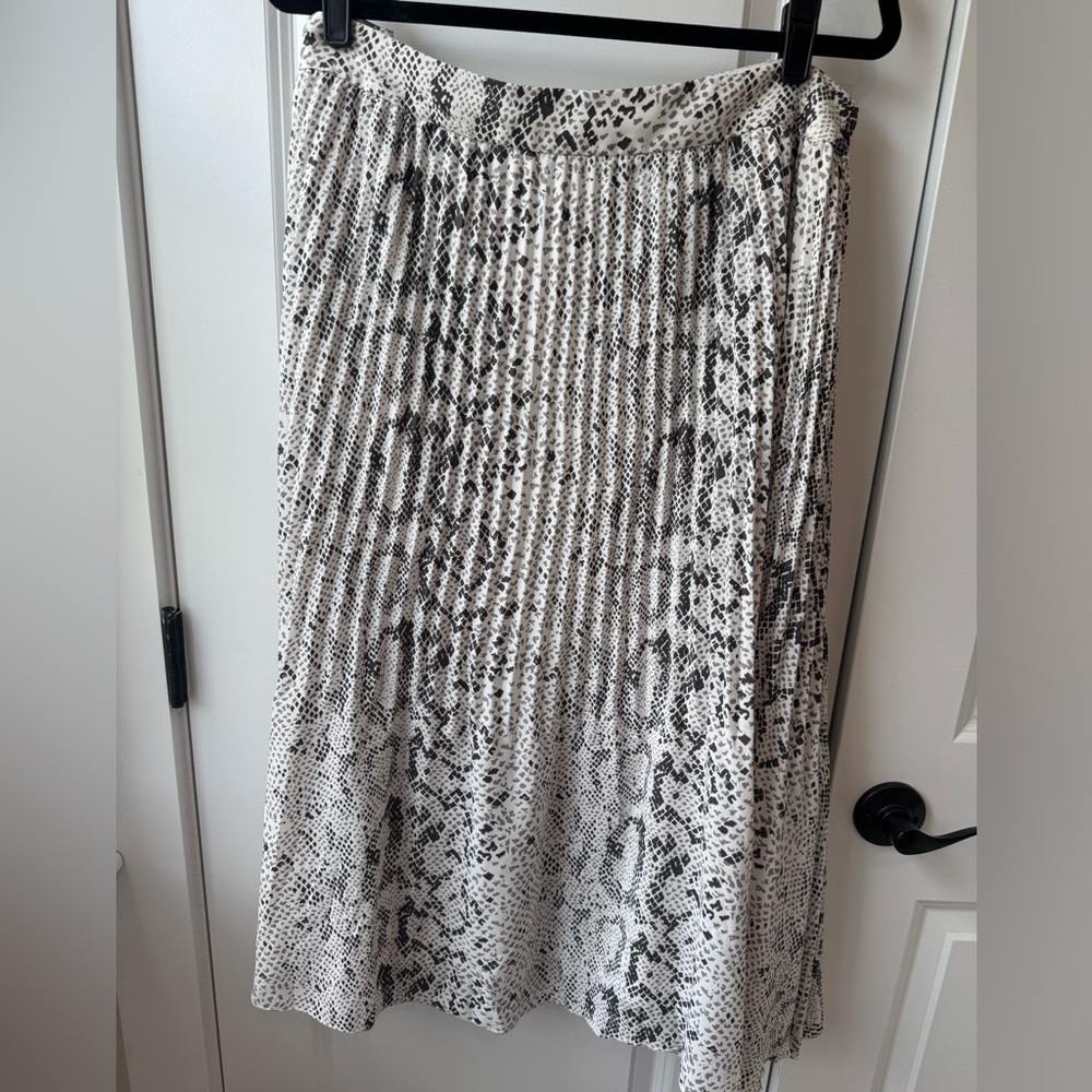 J. Crew Patterned Midi Skirt